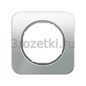 3rozetki.ru - Berker - R.1. - [10112109] Рамка 1 постовая стекло (белый глянец).