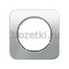 [10112109] Рамка 1 постовая стекло (белый глянец) <Berker-R.1.>