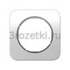 [10112189] Рамка 1 постовая пластик (белый глянец) <Berker-R.1.>