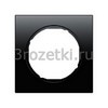 [10112245] Рамка 1 постовая пластик (чёрный глянец) <Berker-R.3.>