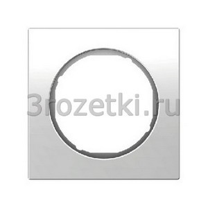 3rozetki.ru - Berker - R.3. - [10112289] Рамка 1 постовая пластик (белый глянец).