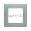 [10116079] Рамка 1 постовая стекло (белый глянец) <Berker-Q.7.>