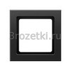 [10116096] Рамка 1 постовая пластик (антрацитовый бархат) <Berker-Q.3.>