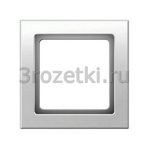 3rozetki.ru - Berker - Q.3. - [10116099] Рамка 1 постовая пластик (белый бархат).