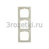 [10138982] Рамка 3 постовая вертикальная/горизонтальная (слоновая кость) <Berker-S.1.>