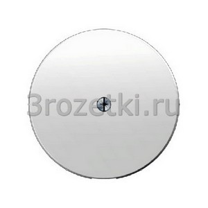 3rozetki.ru - Berker - R - [10192089] Лицевая панель кабельного вывода (белый глянец).