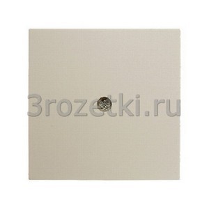 3rozetki.ru - Berker - S.1. - [10198982] Лицевая панель кабельного вывода (слоновая кость).