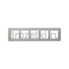 [10256083] Рамкa 5 постовая металл, горизонтальная (нержавеющая сталь) <Berker-Q.7.>