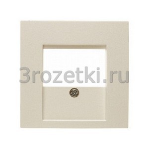 3rozetki.ru - Berker - S.1. - [10338912] Лицевая панель информационной розетки TAE (слоновая кость).