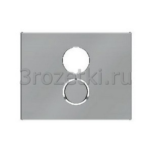 3rozetki.ru - Berker - K.5. - [11847004] Лицевая панель акустической розетки Hi-End ''для колонок'' (нержавеющая сталь).