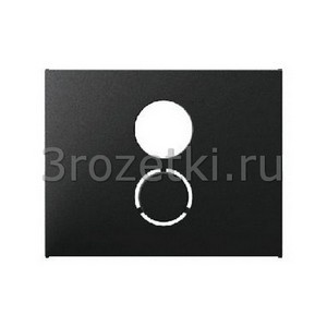 3rozetki.ru - Berker - K.1. - [11847006] Лицевая панель акустической розетки Hi-End ''для колонок'' (антрацит).