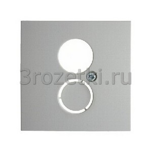 3rozetki.ru - Berker - S.1. - [11961909] Лицевая панель акустической розетки Hi-End ''для колонок'' (белый матовый).