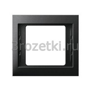 3rozetki.ru - Berker - K.1. - [13137006] Рамка 1 постовая пластик (антрацит).