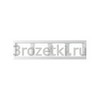 [13837009] Рамка 4 постовая пластик, горизонтальная (белый глянец) <Berker-K.1.>