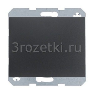 3rozetki.ru - Berker - K.1. - [] Выключатель 1-клавишный перекрестный (антрацит).