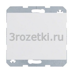 3rozetki.ru - Berker - K.1. - [] Выключатель 1-клавишный проходной (универсальный) (белый глянец).