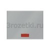 [14157004] Клавиша 1я с линзой подсветки (нержавеющая сталь) <Berker-K.5.>