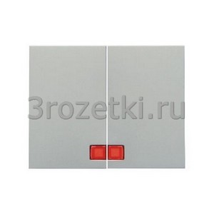 3rozetki.ru - Berker - K.5. - [14377004] Клавиша 2я с линзой подсветки (нержавеющая сталь).