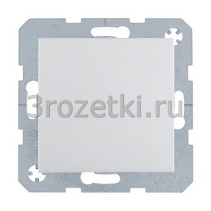 3rozetki.ru - Berker - S.1. - [] Выключатель 1-клавишный проходной (универсальный) (белый глянец).