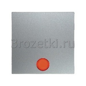 3rozetki.ru - Berker - S.1. - [16211404] Клавиша 1я с линзой подсветки (алюминий матовый).