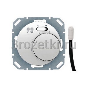 3rozetki.ru - Berker - R - [20342089] Регулятор систем ''теплый пол'' механический (белый глянец).