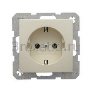 3rozetki.ru - Berker - S.1. - [47438982] Розетка SCHUKO с з/к (слоновая кость).