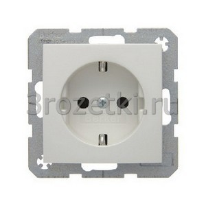 3rozetki.ru - Berker - S.1. - [47438989] Розетка SCHUKO с з/к (белый глянец).
