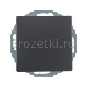 3rozetki.ru - Berker - Q - [47446086] Розетка SCHUKO с з/к, с крышкой (антрацитовый бархат).
