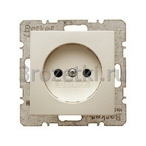 3rozetki.ru - Berker - S.1. - [6167038982] Розетка SCHUKO без з/к (слоновая кость).