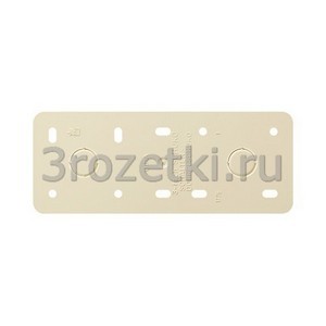 3rozetki.ru - Gira - [008313] Монтажная панель тройная (для тройных розеток).