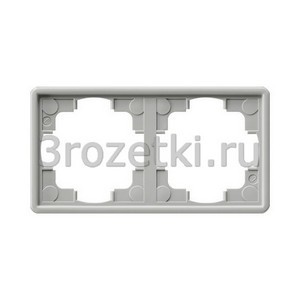 3rozetki.ru - Gira - [021242] Рамка двойная.