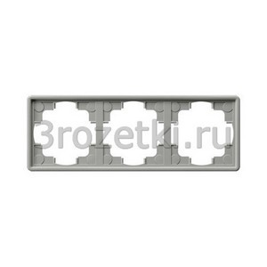 3rozetki.ru - Gira - [021342] Рамка тройная.