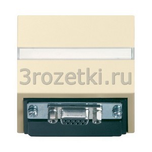 3rozetki.ru - Gira - [055801] Интерфейс данных с полем для надписи.