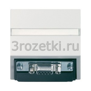 3rozetki.ru - Gira - [055803] Интерфейс данных с полем для надписи.