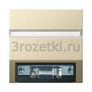 3rozetki.ru - Gira - [0558111] Интерф данных KNX с полем для надп.