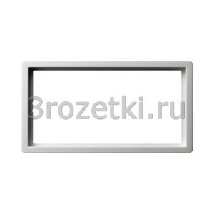 3rozetki.ru - Gira - [1002112] Двойная рамка без перегородки.