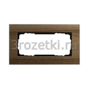 3rozetki.ru - Gira - [1002129] Двойная рамка без перегородки.