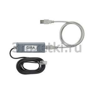 3rozetki.ru - Gira - [209300] Адаптер USB ISDN Gira HomeServer 4.