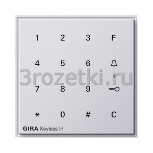 3rozetki.ru - Gira - [260566] Цифровой кодовый замок.