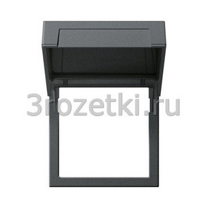 3rozetki.ru - Gira - [265820] Монтажные рамки с крышкой Gira E22 сталь.