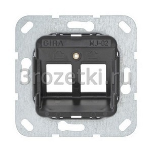 3rozetki.ru - Gira - [560200] Опорное кольцо Modular Jack 2 2 местный.