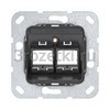 [560600] Опорное кольцо Modular Jack 6 2 местный <Gira>