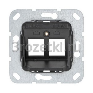 3rozetki.ru - Gira - [560800] Опорное кольцо Modular Jack 8 2 местный.