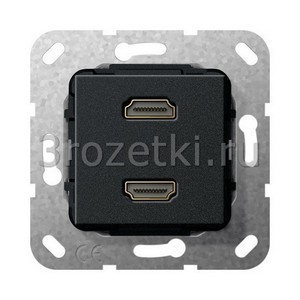 3rozetki.ru - Gira - [567210] Разъем HDMI 2 местн..