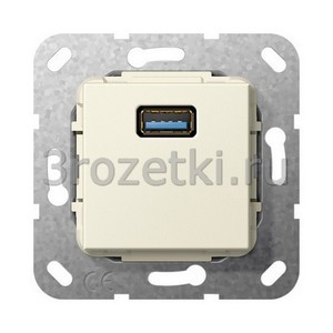 3rozetki.ru - Gira - [568201] Разъем USB 3.0 A.