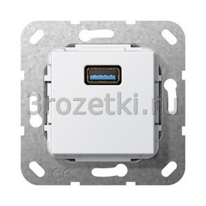 3rozetki.ru - Gira - [568303] Разъем USB 3.0 A.