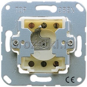 3rozetki.ru - Jung - [106.28] Выключатель для замочного механизма с защитой от демонтажа, 16 A / 250 В ~, выключатель универсальны.