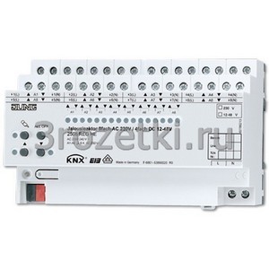 3rozetki.ru - Jung - [2508REGHE] KNX актуатор жалюзи 8 групп AC 110-230 В, 4 группы DC 12-48 В.