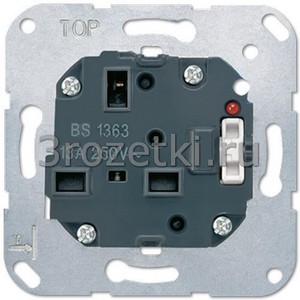 3rozetki.ru - Jung - [3171KOEINS] Switched socket insert British Standard 1363, с индикатором.