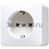 [321AWW] SCHUKO®-розетка 16 A / 250 B ~, белый <Jung>